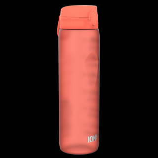 láhev na pití ion8 One Touch Coral Motivator, 1100 ml