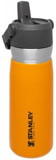 STANLEY GO FLIP STRAW vakuová láhev 650 ml žluto oranžová