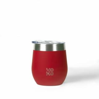 Yoko Design nerezový termohrnek na kávu Rouge 250ml