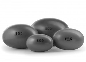 LEDRAGOMMA Egg Ball MAXAFE 45 cm barva: šedá