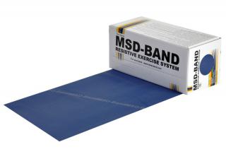 POLARBAND Cvičební pás LATEX FREE 5,5 m v krabičce barva: modrá