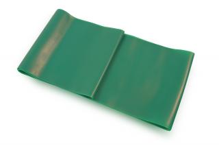 PolarBand cvičební pás latex III. stupeň zelený délka: 1,5 m
