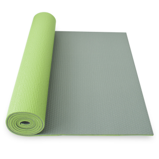 YATE Yoga mat dvouvrstvá barva: zelená/šedá