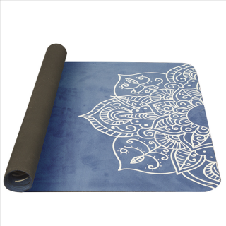 YATE Yoga Mat se vzorem 1 mm barva: modrá