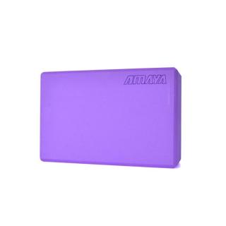 Yoga brick - pěnový blok barva: fialová