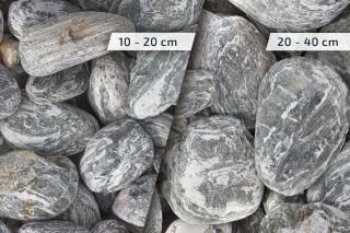 Okrasné kameny Angel stone valouny Vyberte si velikost: 10 - 20 cm