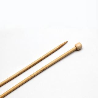 Jehlice rovné bambus v.5,5mm d.35cm 1pár/záv.sáček II. Jakost (cena / balení)