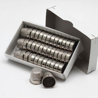 Náprstek se dnem průměr 17,5mm (v. 4/0) Fe stříbrný UKONČENO (cena / kus)
