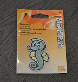 Nášivka nažehlovací Self Casa 5,5 x 3,5cm 1ks/karta Mořský koník (cena / kus)