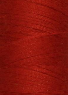 Nitě Triana 50 100%bavlna 400m 5cívek/bal. 0501 červená (cena / cívka)