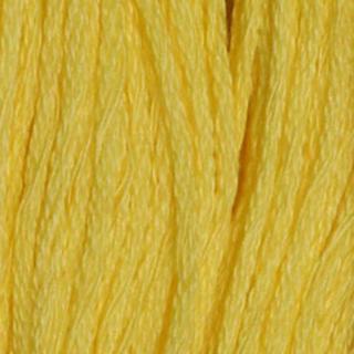 Příze Mouline 100% bavlna 1,75g/8m 24ks/bal. 1642 žlutá (cena / klubko)