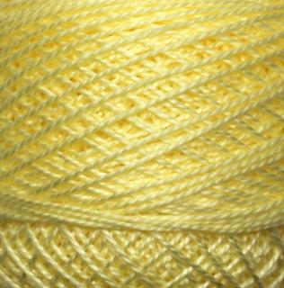Příze Perlovka 100% bavlna 10g/85m 10ks/bal. 1622 žlutá (cena / klubko)