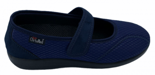 Dámská textilní zdravotní obuv Rogallo 6089 modré Velikost: 38 (EU)