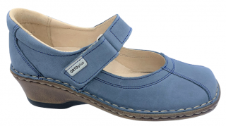 Dámská vycházková zdravotní obuv Orto Plus 1506 modrá Velikost: 40 (EU)