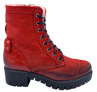 Dámská zimní obuv Hilby 1315 červená Velikost: 41 (EU)