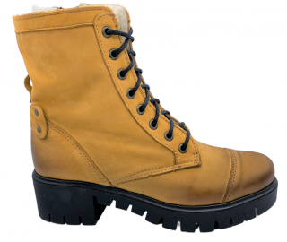 Dámská zimní obuv Hilby 1315 žlutá Velikost: 39 (EU)