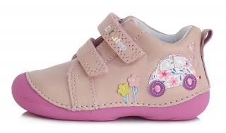 Dětské celoroční boty D.D.step 015-341 růžové Velikost: 20 (EU)