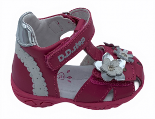 Dětské letní sandálky D.D.step AC290-384 růžové blikající Velikost: 20 (EU)