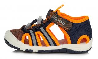 Dětské letní sandálky D.D.step G065-338M oranžové Velikost: 29 (EU)