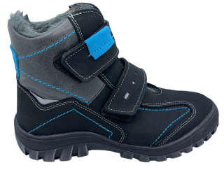 Dětské zimní kotníkové boty Essi S 2162 černé Velikost: 37 (EU)