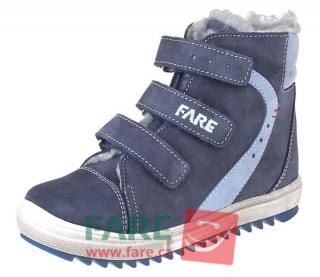 Dětské zimní kotníkové boty Fare 841201 modré Velikost: 27 (EU)