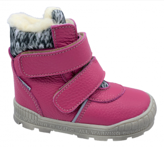 Dětské zimní kotníkové boty Pegres 1702 růžové Velikost: 27 (EU)