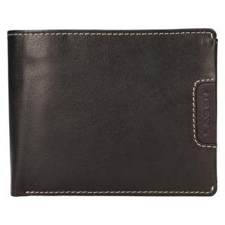 Pánská kožená peněženka Lagen 615196 černá
