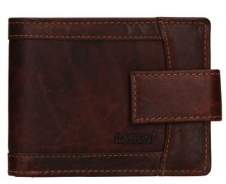 Pánská kožená peněženka Lagen V-05/W hnědá