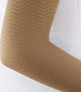 Zdravotní kompresní masážní pažní návleky ARM-BANDS Výběr velikosti: XL, Výběr barvy: NOISETTE