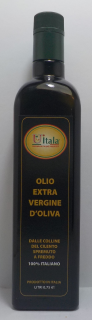 EXTRA PANENSKÝ OLIVOVÝ OLEJ, 750 ml, 100% ITALIANO ,,U ITALA