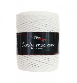 Cordy macrame 2,5 mm - 8171 smetanová