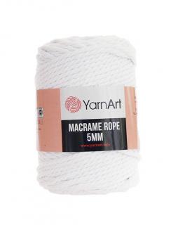 Macrame Rope 751, 5mm - bílá