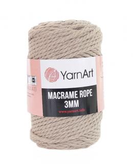 Macrame Rope 753, 3mm - béžová