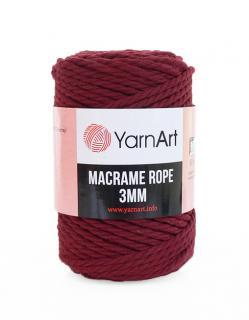 Macrame Rope 781, 3mm - vínová