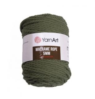 Macrame Rope 787, 5mm - zelená