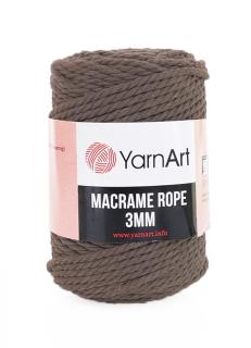 Macrame Rope 788, 3mm - hnědá
