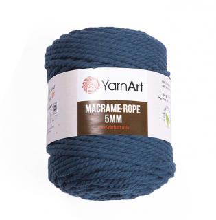 Macrame Rope 789, 5mm - petrolejová