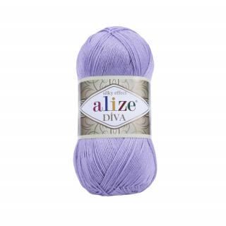 Příze Alize Diva 158 - levandulová
