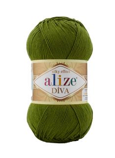 Příze Alize Diva 233 - oliva