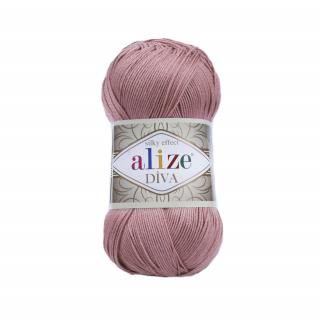 Příze Alize Diva 354 - starorůžová