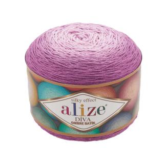 Příze Alize Diva Ombré Batik - 7244 - odstíny fialové