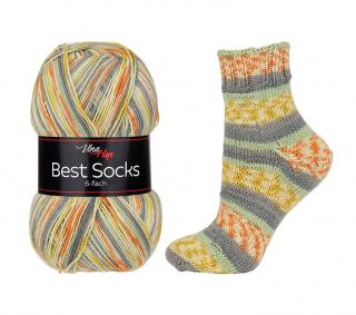 Příze Best Socks 6-fach, 7370