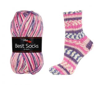 Příze Best Socks 6-fach, 7372
