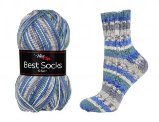 Příze Best Socks 6-fach, 7373
