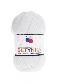 Příze Betynka 301 -  bílá