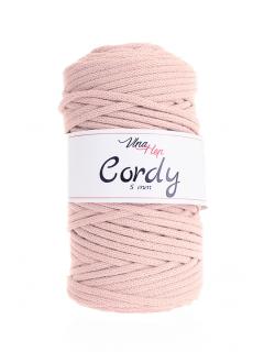 Příze Cordy 8004, 5 mm - růžová