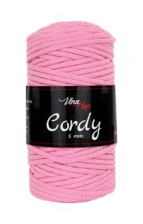 Příze Cordy 8032, 5 mm - růžová
