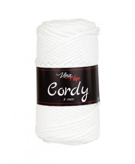 Příze Cordy 8171, 3 mm - smětanová