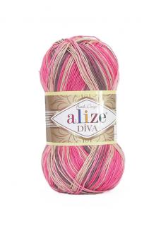 Příze Diva Batik 7829