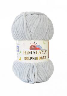 Příze Dolphin Baby 80325 - světle šedá